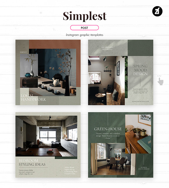 Simplest social media templates in Instagram Templates - product preview 2