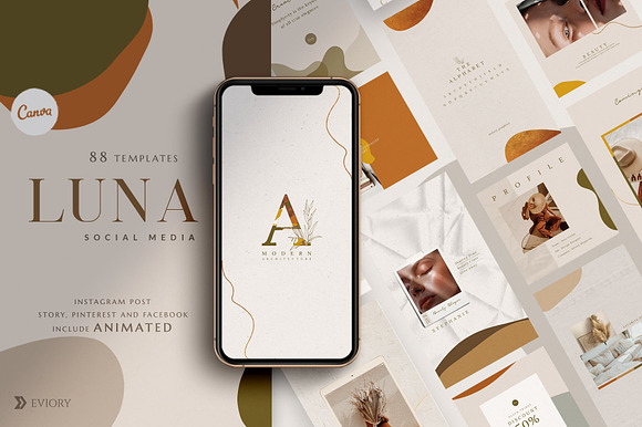 CANVA Bundle Social Media Pack in Instagram Templates - product preview 17