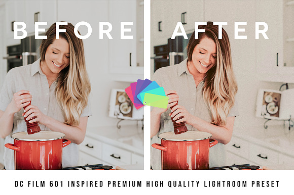 DC Film 601 Inspired Lightroom in Add-Ons - product preview 1