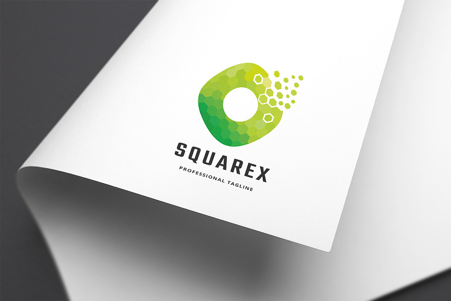 Square Pixel Logo in Logo Templates - product preview 8
