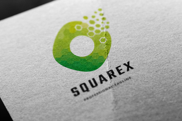 Square Pixel Logo in Logo Templates - product preview 2