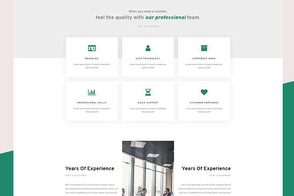 Strucflex Corporate WordPress Theme in WordPress Business Themes - product preview 2
