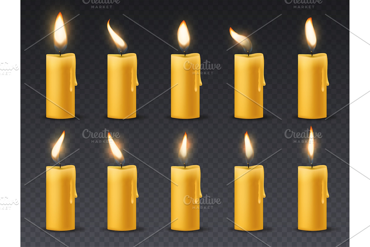 Candle flame animation. Animated in Objects - product preview 8
