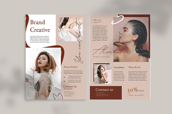Neutral Flyer Templates in Flyer Templates - product preview 5
