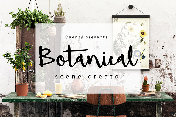 Daenty Scene Creator - Botanical in Scene Creator Mockups - product preview 15