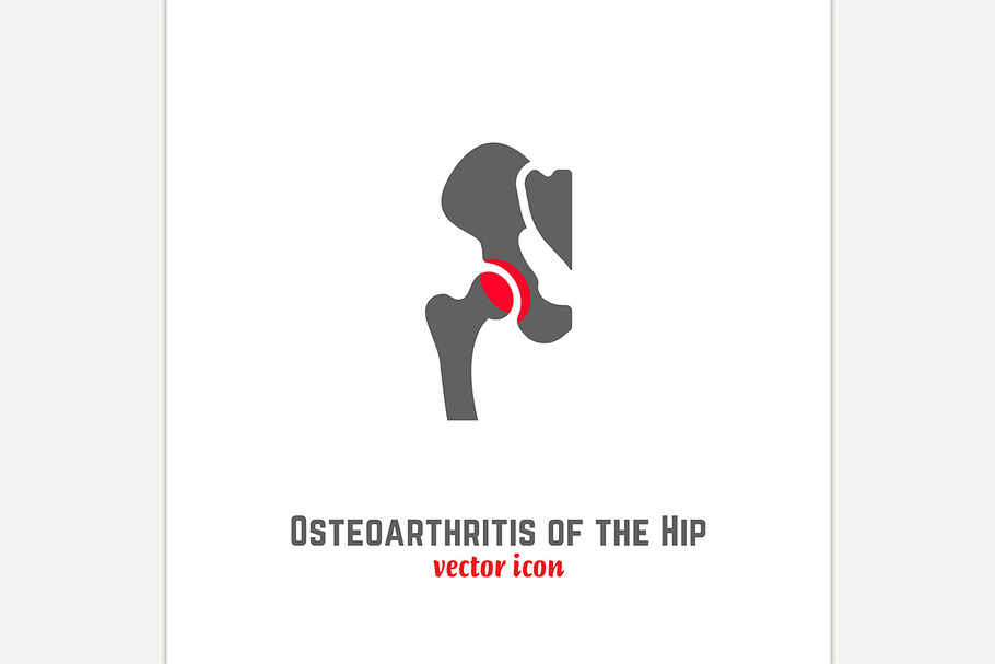 Hip osteoarthritis icon