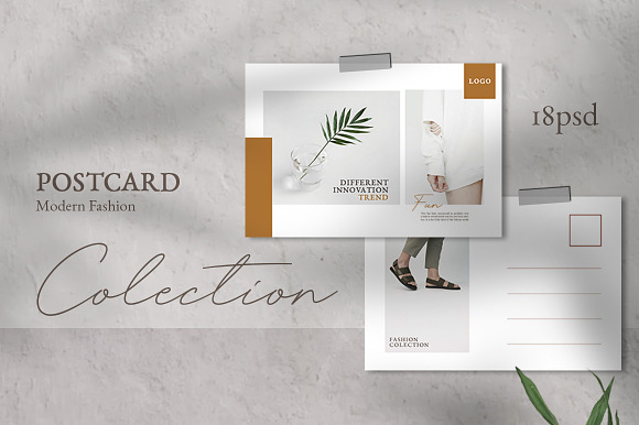 Moodboard Postcard Templates in Postcard Templates - product preview 4