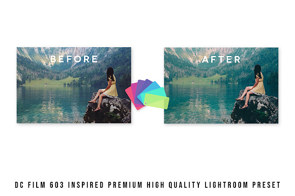 DC Film 603 Inspired Lightroom in Add-Ons - product preview 1