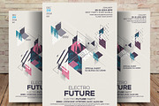 Electro Future Concert Dj Flyer