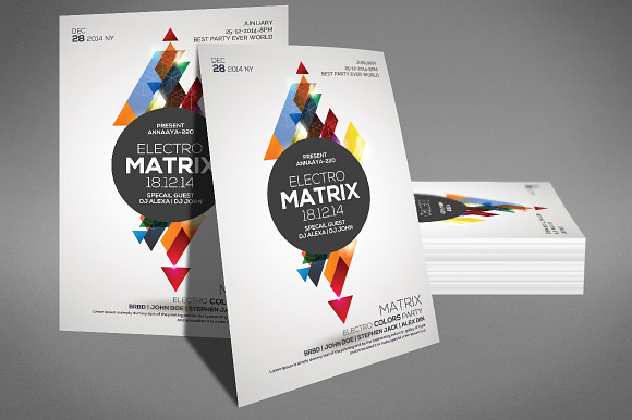 Matrix Sounds Flyer in Flyer Templates - product preview 1