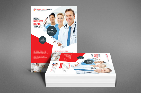 Medical Doctor Flyer Template in Flyer Templates - product preview 3
