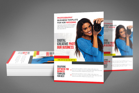 Photography Business Flyer in Flyer Templates - product preview 3