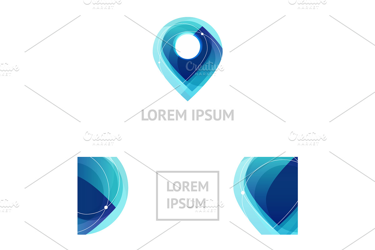 vector logo navigation icon in Logo Templates - product preview 8