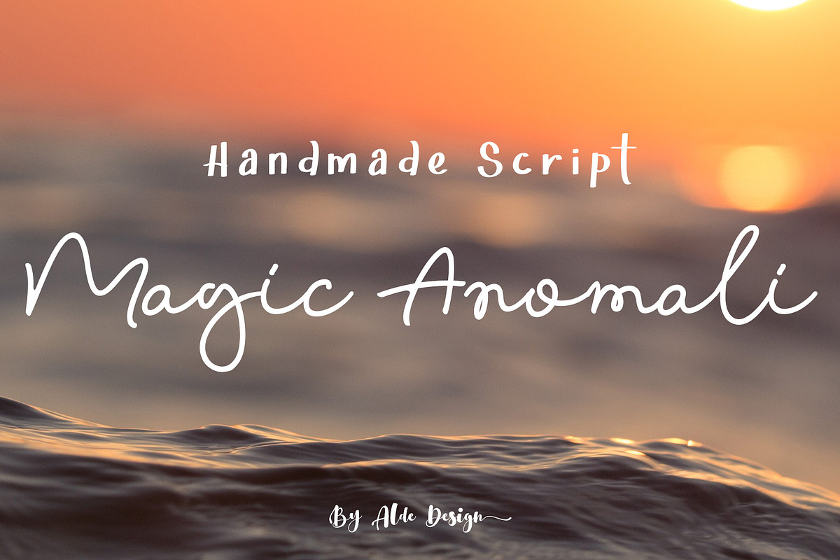 Magic Anomali in Script Fonts - product preview 8