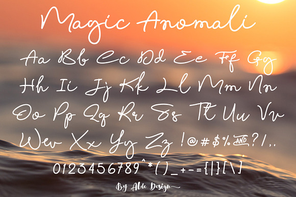 Magic Anomali in Script Fonts - product preview 5