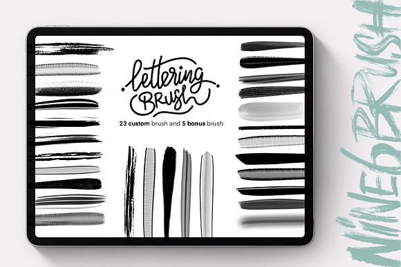 Nine6brush v2 Procreate in Add-Ons - product preview 2