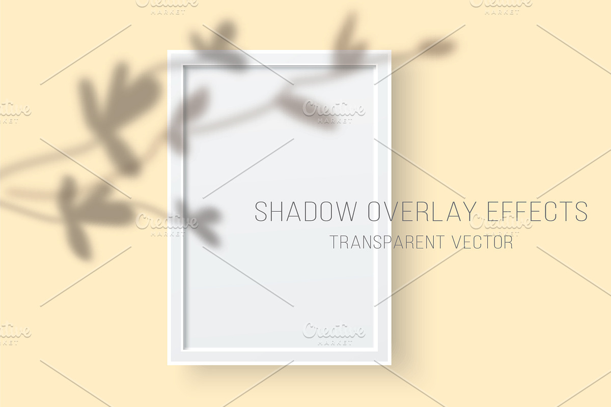 Shadow overlay effects transparent in Mockup Templates - product preview 8