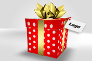 Gift Box - After Effects template