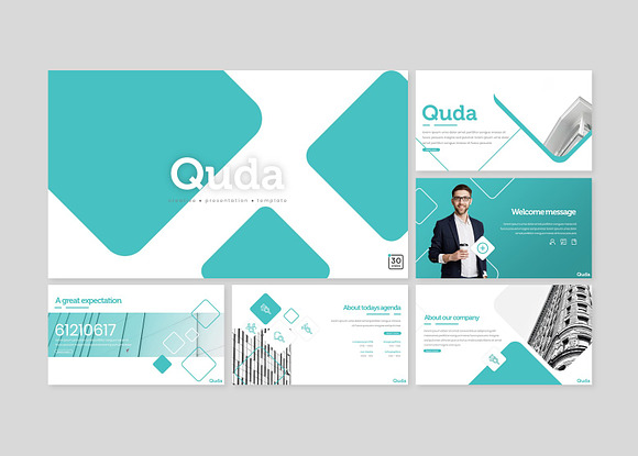 Quda - Powerpoint Template in PowerPoint Templates - product preview 1