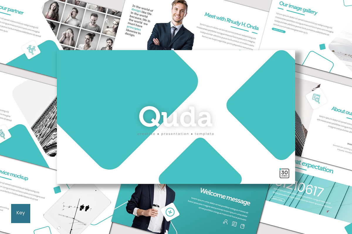 Quda - Keynote Template in Keynote Templates - product preview 8