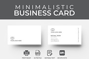 Creative & Minimalist Business Card