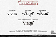 Violina Typeface (update) sale 30%