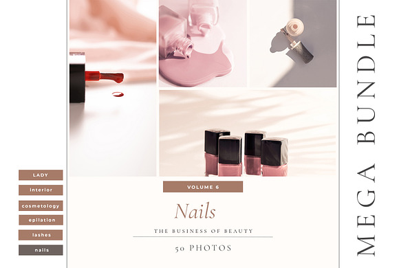 Mega Bundle "Beauty Business" 335 ph in Instagram Templates - product preview 6