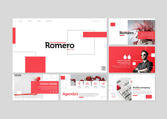 Romero - Google Slides Template in Google Slides Templates - product preview 1