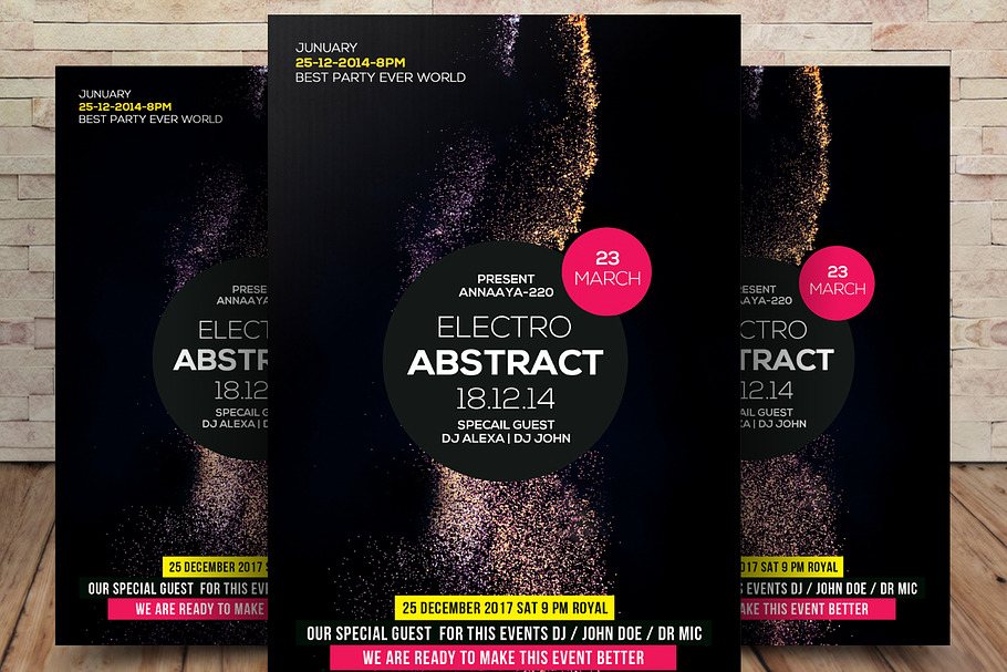 Electro Abstract Flyer