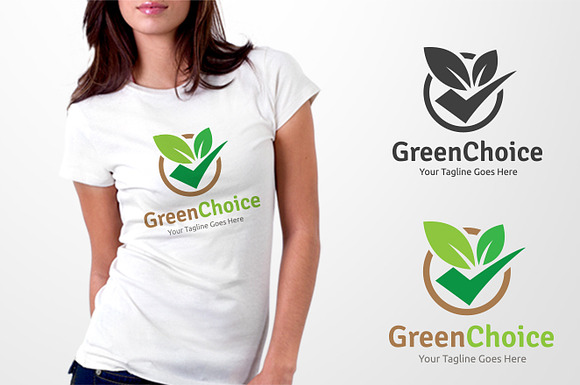Green Choice in Logo Templates - product preview 2