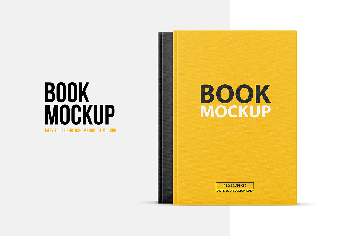 Book PSD Mockup in Print Mockups - product preview 8