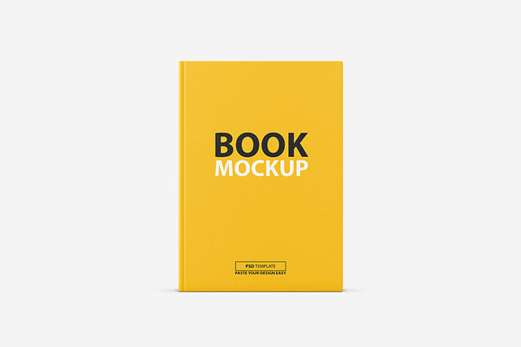 Book PSD Mockup in Print Mockups - product preview 6
