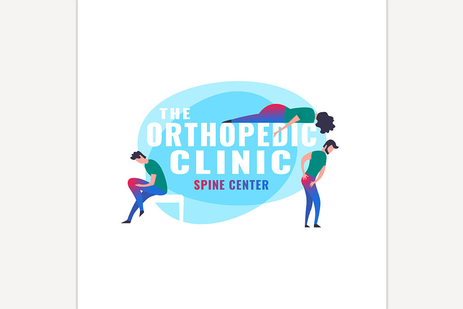 Orthopedic clinic logotype in Icons - product preview 8