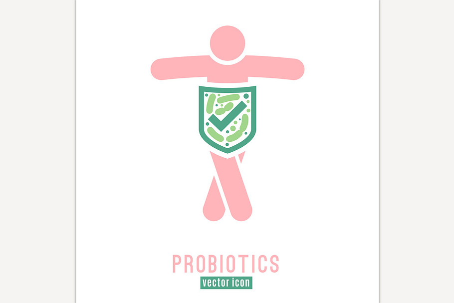 Lactobacillus Probiotics Icon in Icons - product preview 8