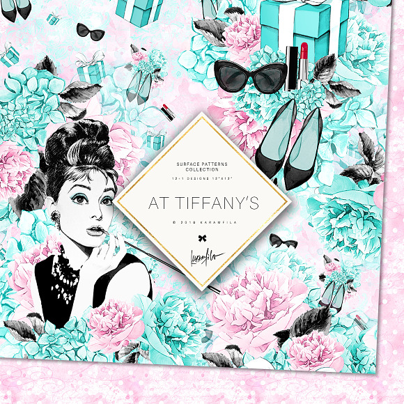 Audrey Tiffany's Seamless Patterns in Patterns - product preview 4