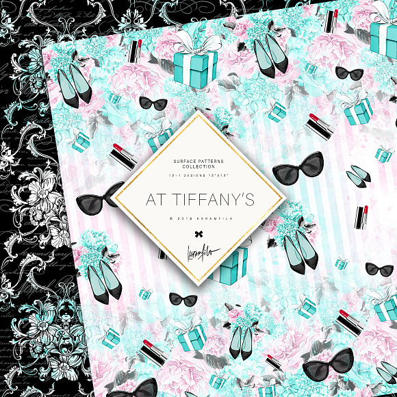 Audrey Tiffany's Seamless Patterns in Patterns - product preview 5