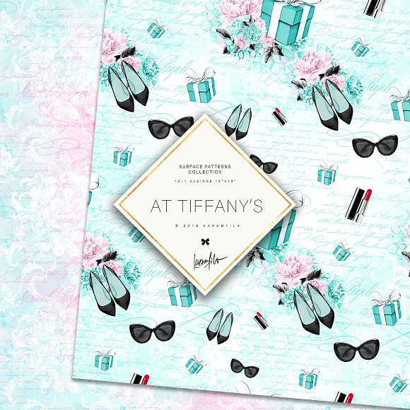 Audrey Tiffany's Seamless Patterns in Patterns - product preview 6