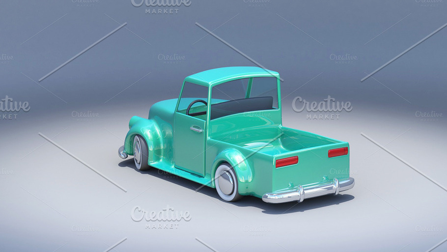 Toycar PickUp in Vehicles - product preview 3