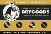 DryGoods | Chalk Brushes for AI