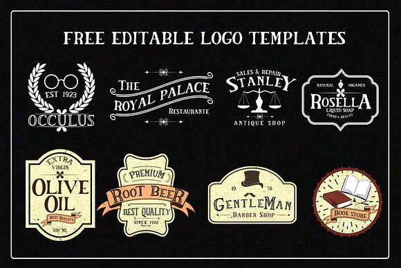 The Salvator - Vintage Font Package in Serif Fonts - product preview 1
