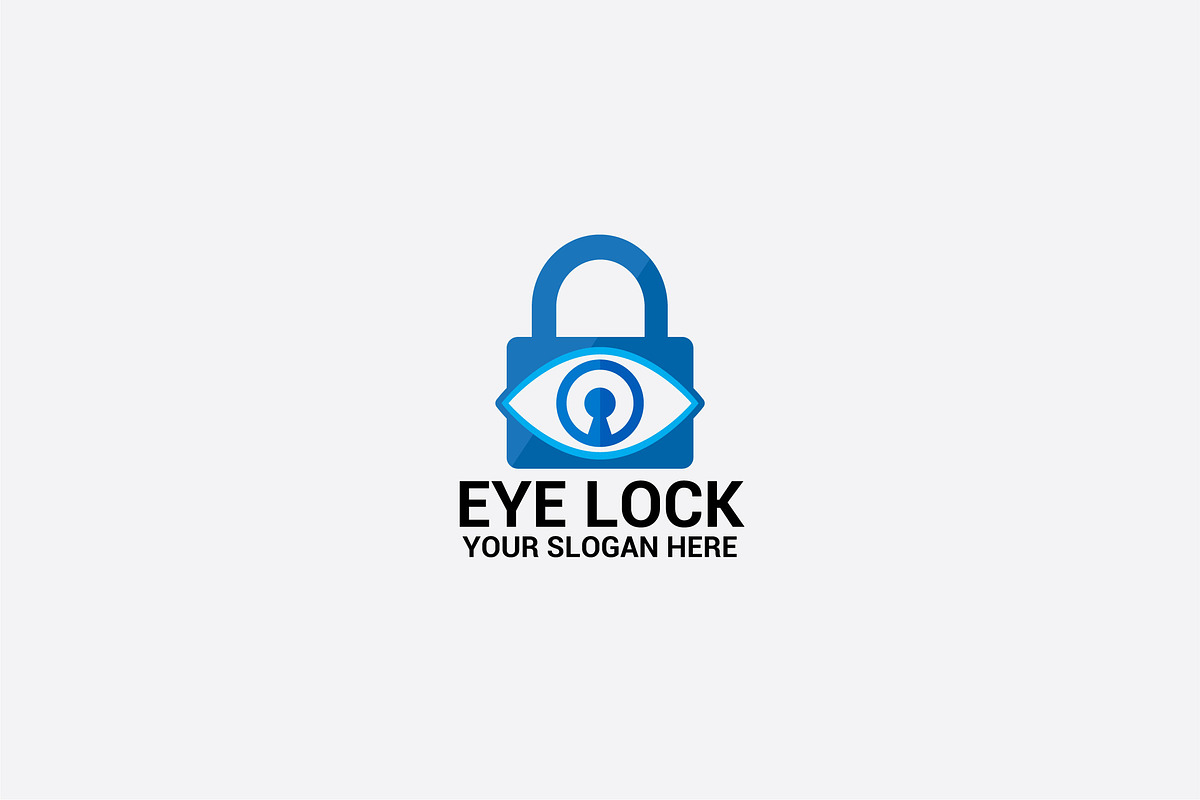 EYE LOCK LOGO in Logo Templates - product preview 8