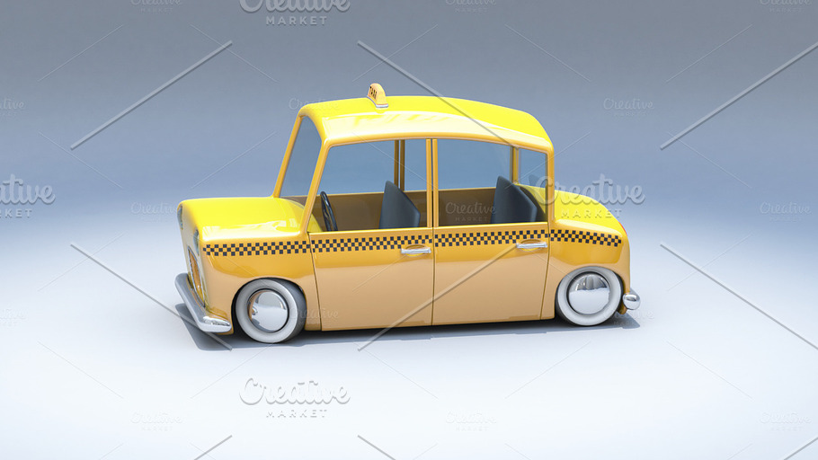 Toycar Taxi in Vehicles - product preview 2