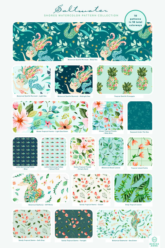 Saltwater Shores Pattern Collection in Patterns - product preview 8