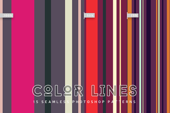 Color Lines in Patterns - product preview 4