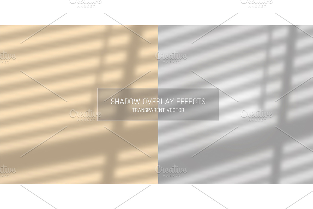 Shadow overlay effects transparent in Illustrations - product preview 8