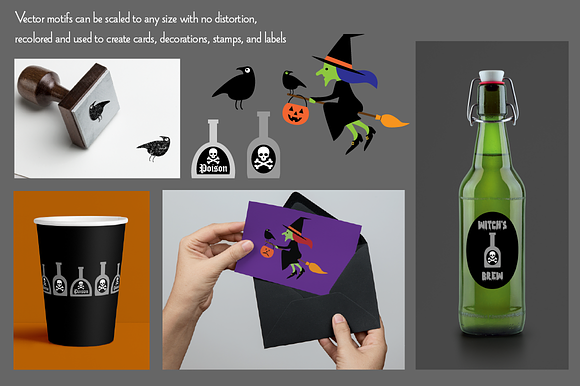 Halloween Clipart in Illustrations - product preview 2