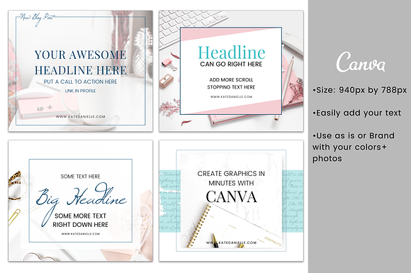 Canva Templates for Facebook or Blog in Facebook Templates - product preview 1