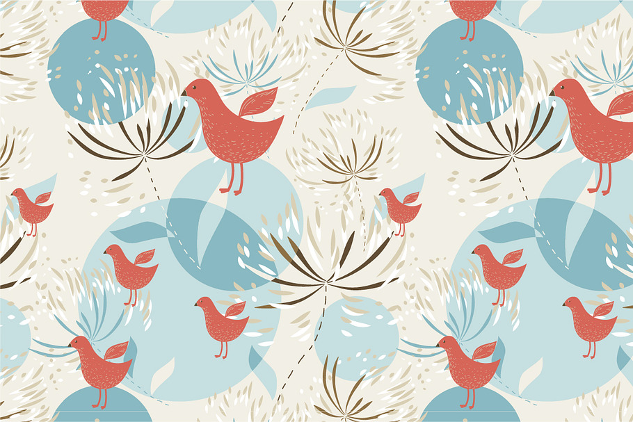 Seamless pattern "Summer" in Patterns - product preview 8