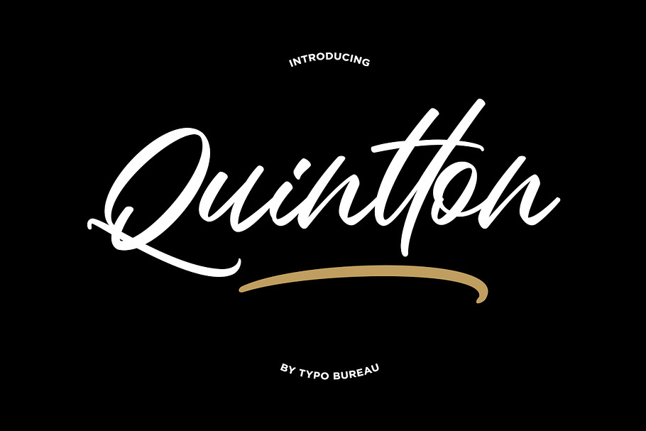 Quintton - Script in Script Fonts - product preview 8