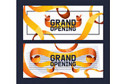 Grand opening of shop, store